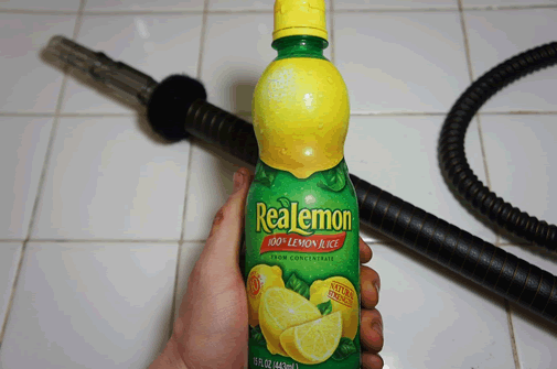 Wash Hookah Hose with Lemon