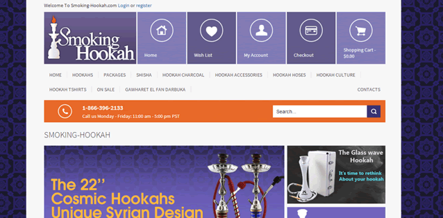 Smoking-Hookah.com New Design