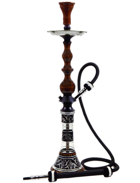 Hookah-Regal-Queen-Leaf-Black-L