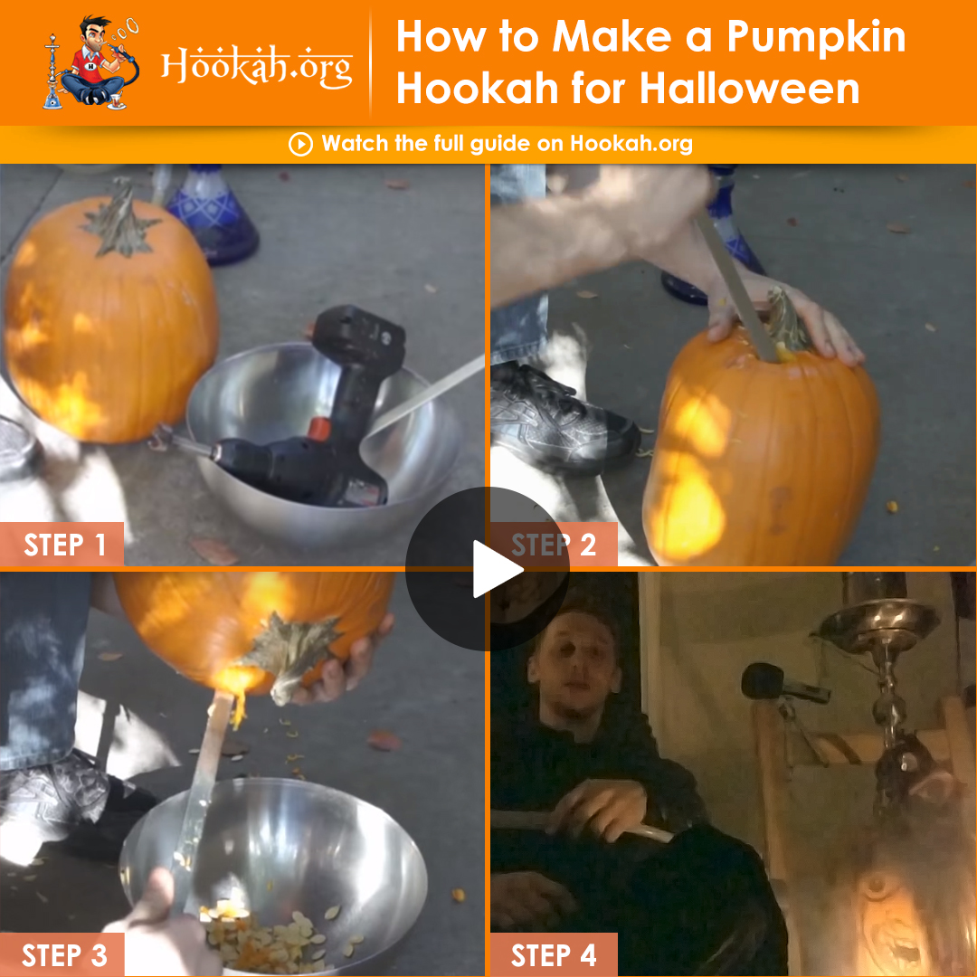 How to Make a Pumpkin Hookah for Halloween